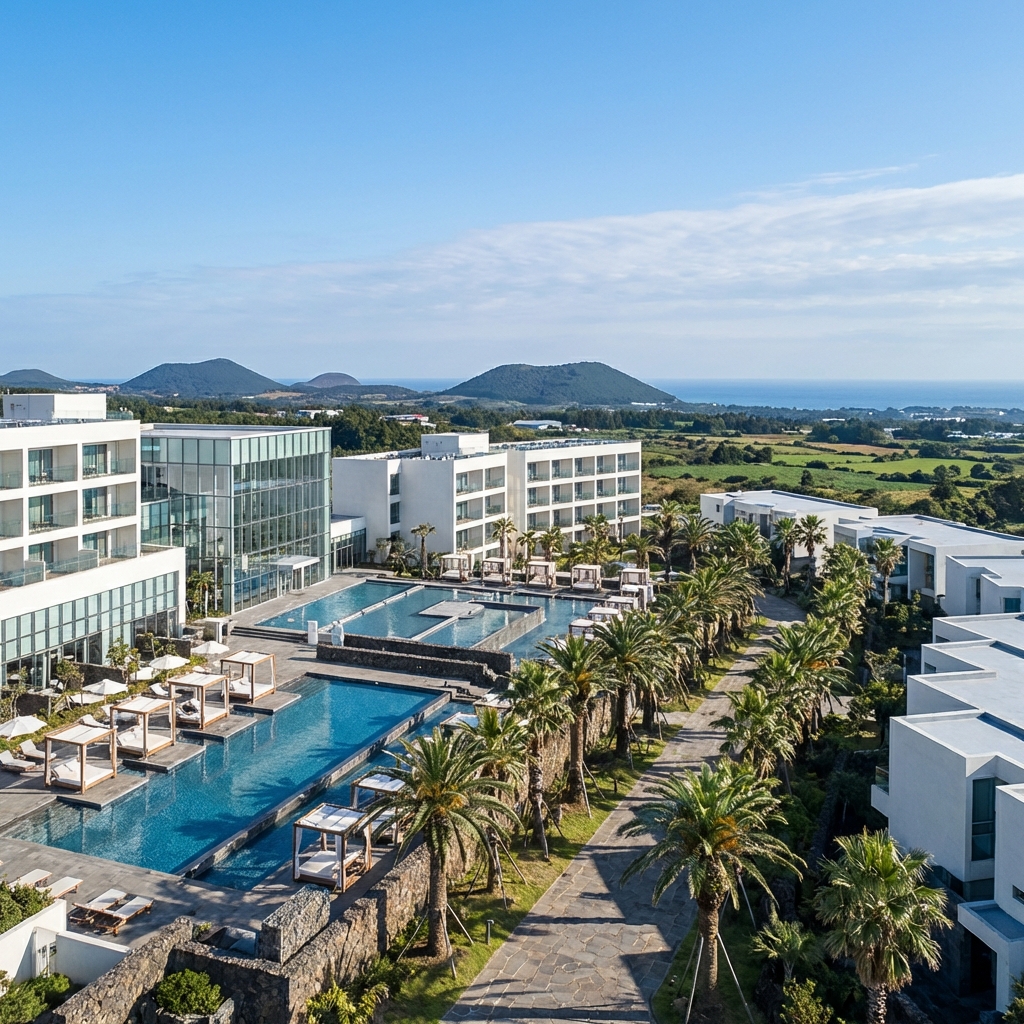 Jeju Shinhwa World Exterior